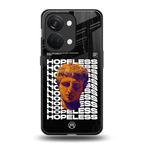 hopeless greek back phone cover | glass case for oneplus nord 3