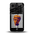 hopeless greek back phone cover | glass case for oneplus nord 4