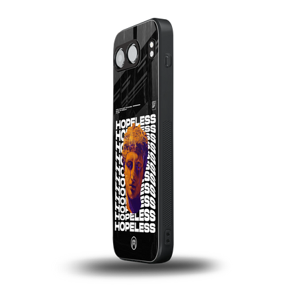 hopeless greek back phone cover | glass case for oneplus nord 4