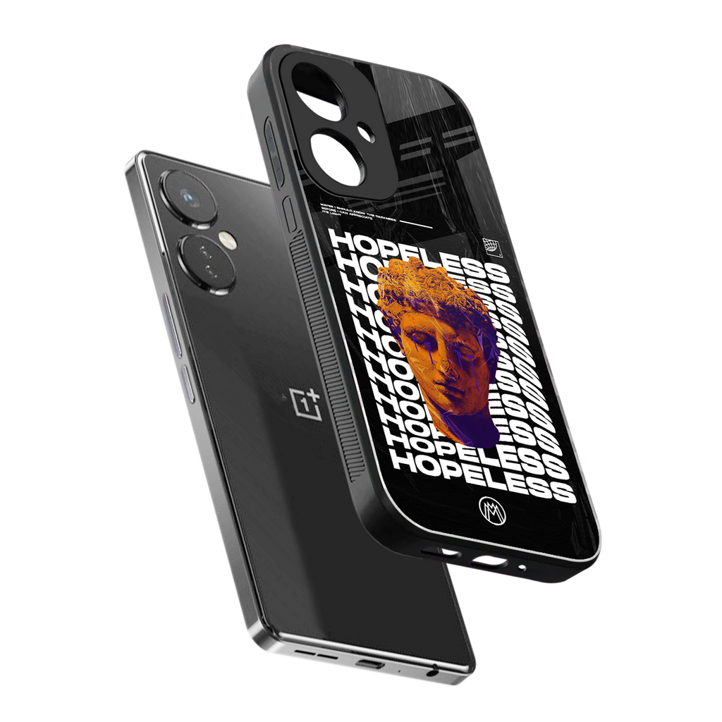hopeless greek back phone cover | glass case for oneplus nord ce 3