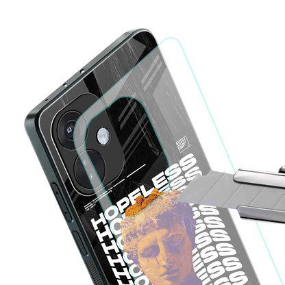 hopeless greek back phone cover | glass case for oneplus nord ce 3