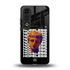 hopeless greek back phone cover | glass case for oneplus nord ce 4