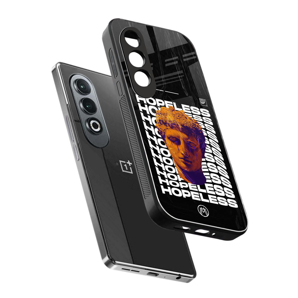 hopeless greek back phone cover | glass case for oneplus nord ce 4