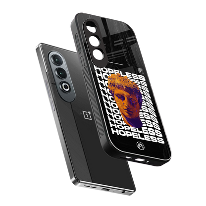hopeless greek back phone cover | glass case for oneplus nord ce 4