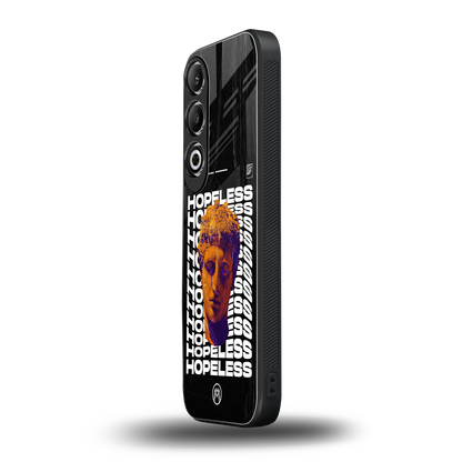 hopeless greek back phone cover | glass case for oneplus nord ce 4