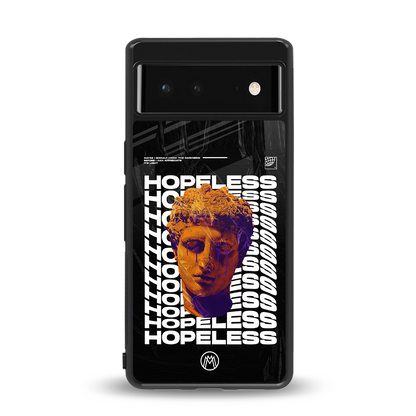 hopeless greek back phone cover | glass case for Google Pixel 6A
