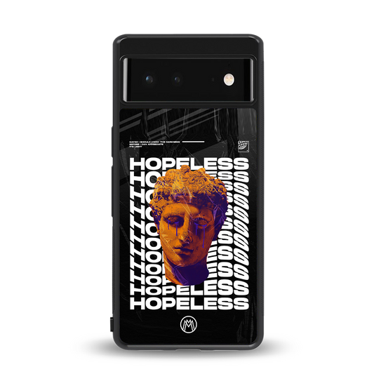 hopeless greek back phone cover | glass case for Google Pixel 6A