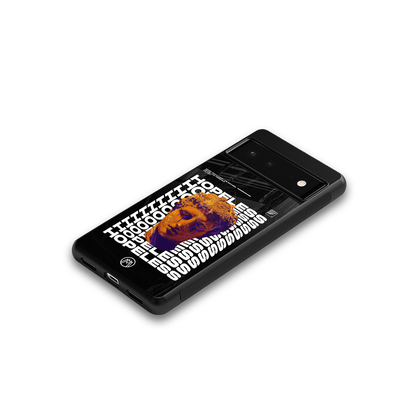 hopeless greek back phone cover | glass case for Google Pixel 6A
