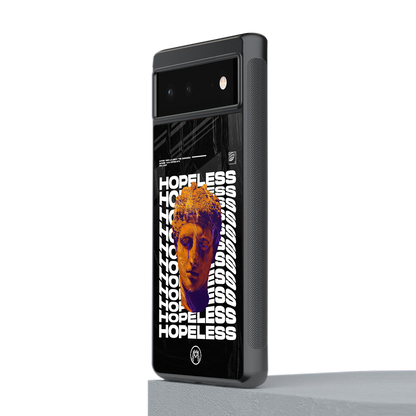 hopeless greek back phone cover | glass case for Google Pixel 6A