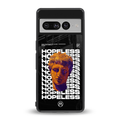 hopeless greek back phone cover | glass case for google pixel 7 pro