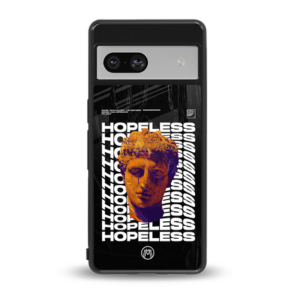 hopeless greek back phone cover | glass case for Google Pixel 7A