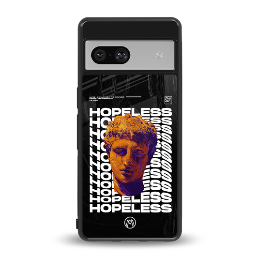 hopeless greek back phone cover | glass case for Google Pixel 7A