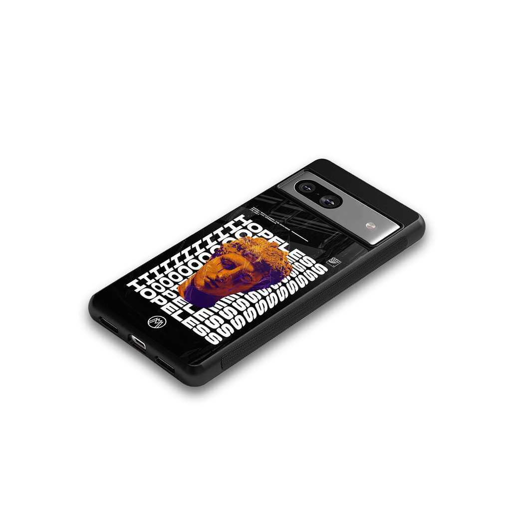 hopeless greek back phone cover | glass case for Google Pixel 7
