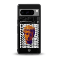 hopeless greek back phone cover | glass case for google pixel 8 pro