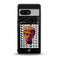hopeless greek back phone cover | glass case for Google Pixel 8
