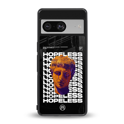 hopeless greek back phone cover | glass case for Google Pixel 8