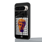 hopeless greek back phone cover | glass case for google pixel 9 pro
