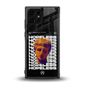 hopeless greek back phone cover | glass case for samsung galaxy s24 ultra