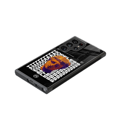 hopeless greek back phone cover | glass case for samsung galaxy s23 ultra