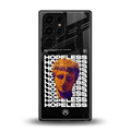 hopeless greek back phone cover | glass case for samsung galaxy s25 ultra