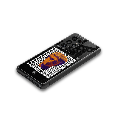 hopeless greek back phone cover | glass case for samsung galaxy s25 ultra