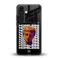 hopeless greek back phone cover | glass case for samsung galaxy s24 fe