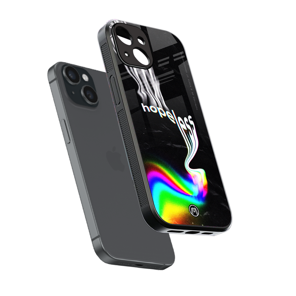 hopeless back phone cover | glass case for iphone 13 mini