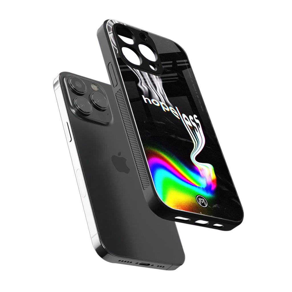 hopeless back phone cover | glass case for iphone 13 pro max