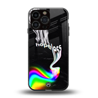 hopeless back phone cover | glass case for iphone 15 pro max