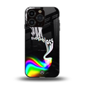 hopeless back phone cover | glass case for iphone 15 pro