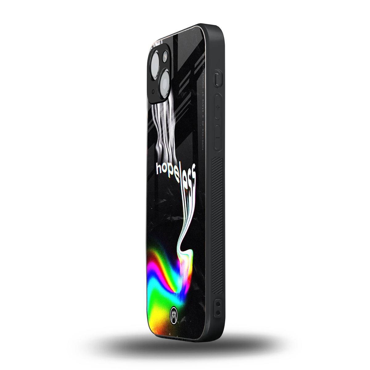 hopeless back phone cover | glass case for iphone 15
