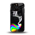 hopeless back phone cover | glass case for iphone 16 pro