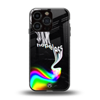 hopeless back phone cover | glass case for iphone 16 pro