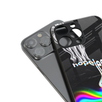hopeless back phone cover | glass case for iphone 16 pro