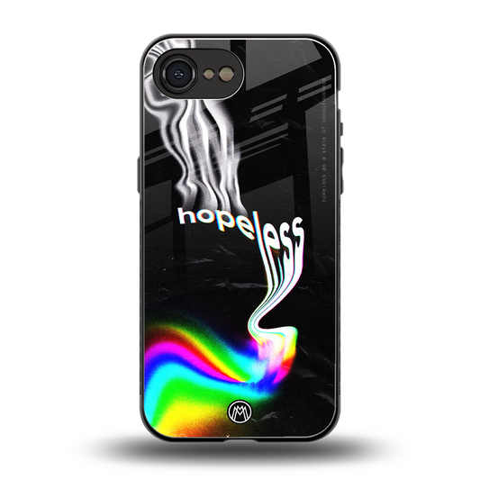 hopeless back phone cover | glass case for iphone 16e