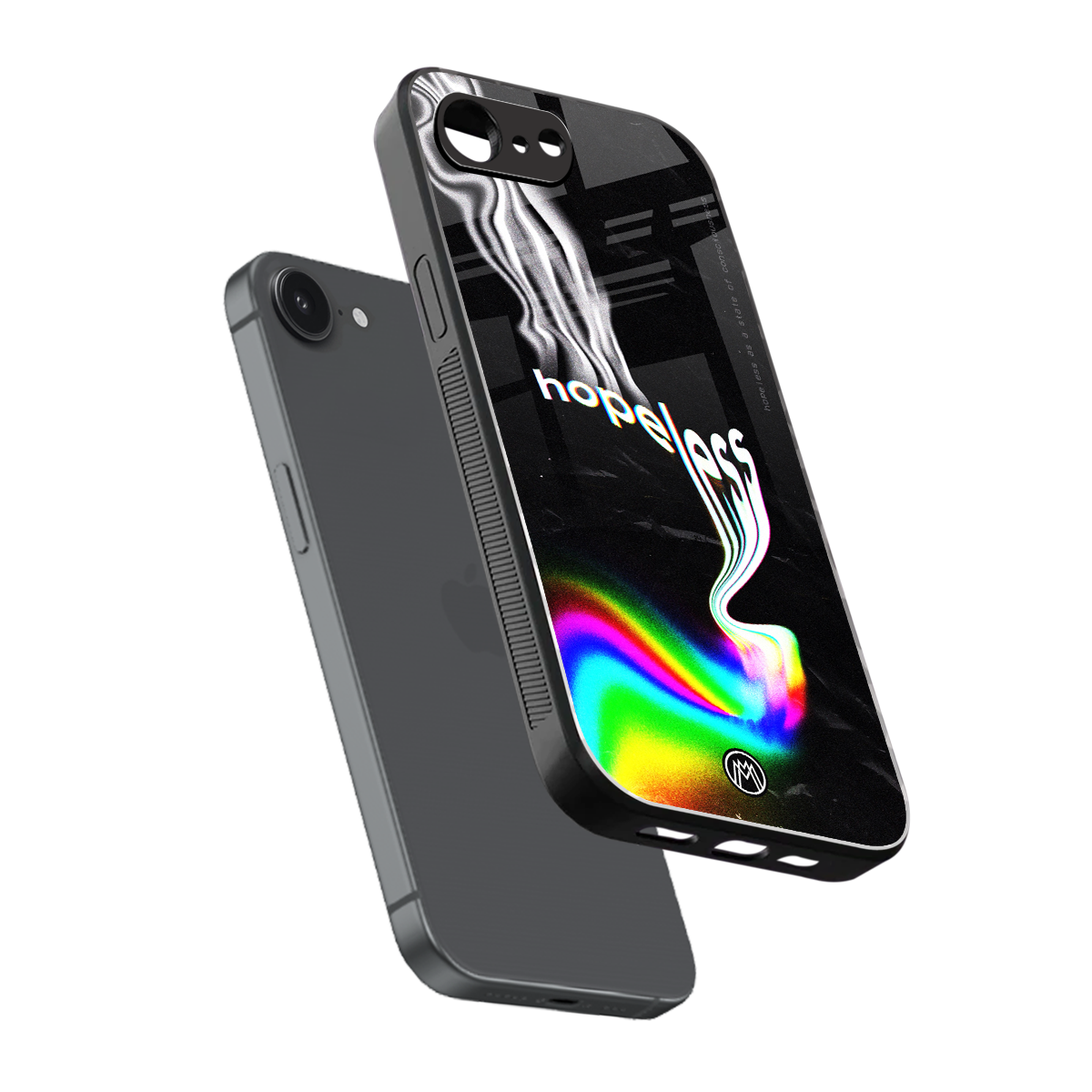 hopeless back phone cover | glass case for iphone 16e