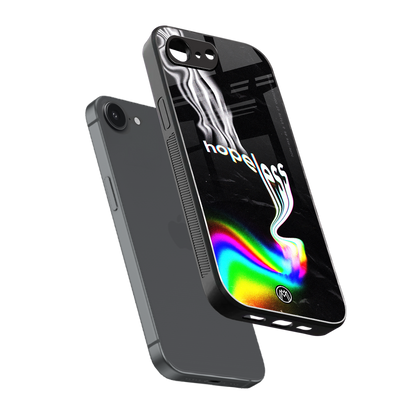 hopeless back phone cover | glass case for iphone 16e