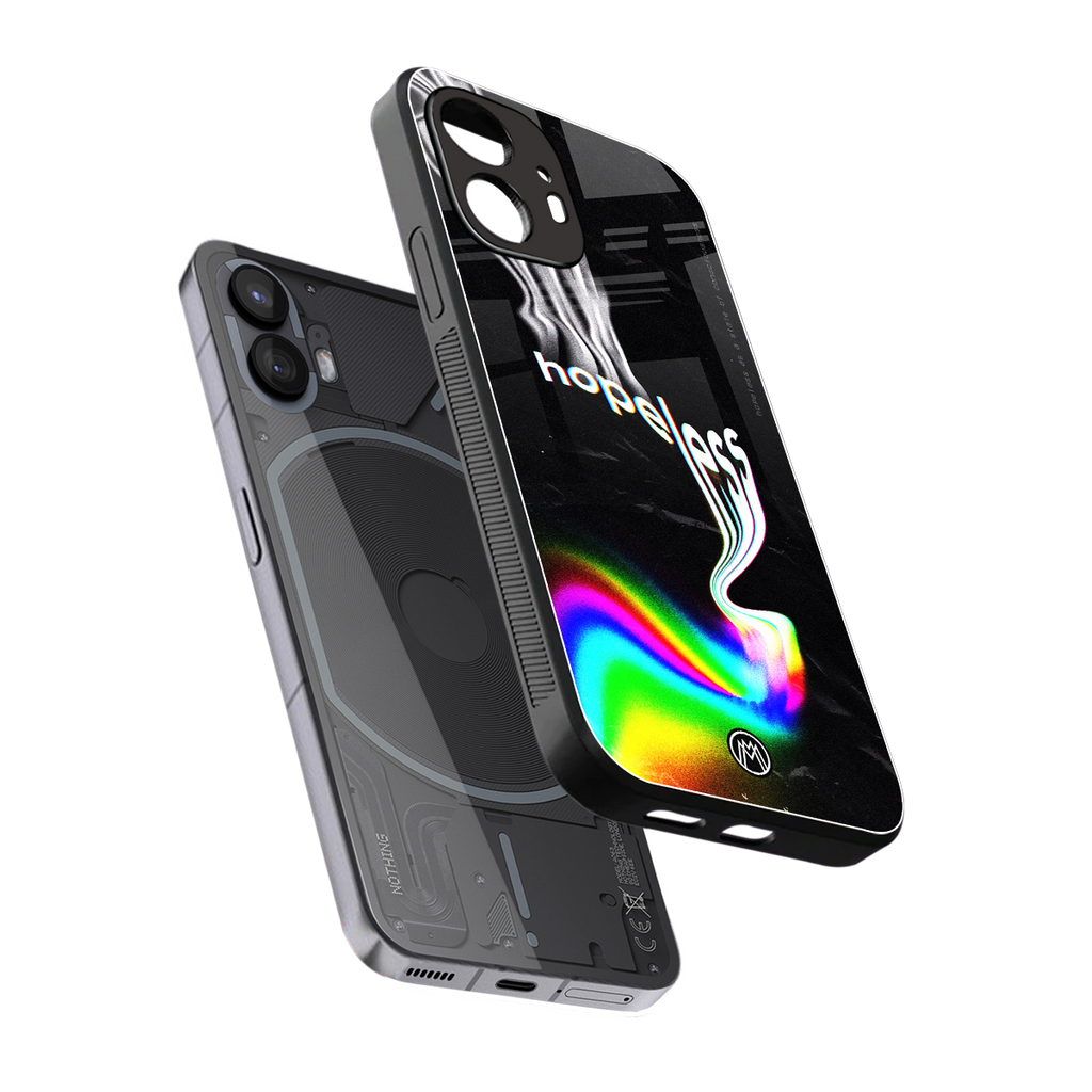 hopeless back phone cover | glass case for nothing phone 2