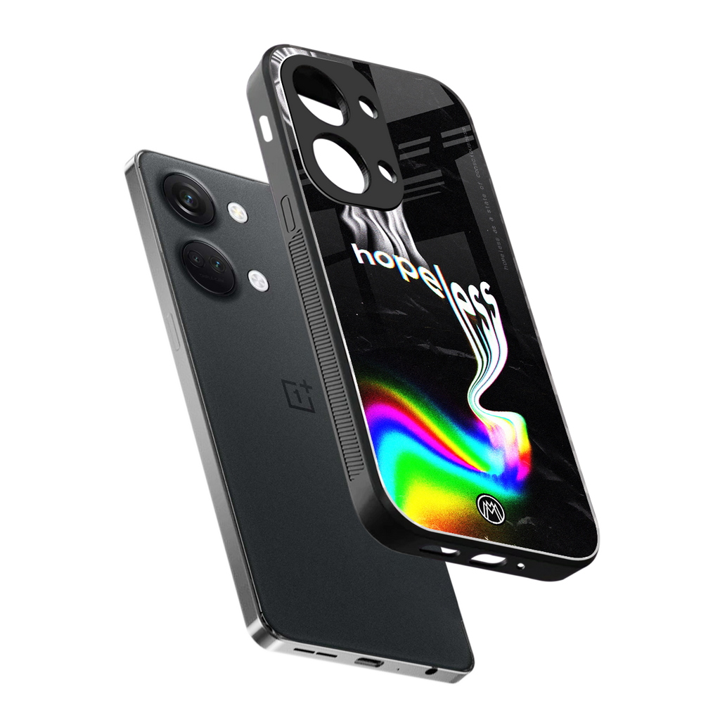 hopeless back phone cover | glass case for oneplus nord 3