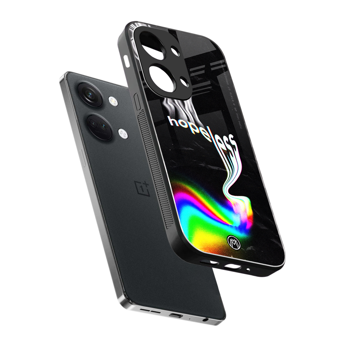 hopeless back phone cover | glass case for oneplus nord 3