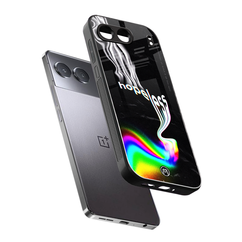 hopeless back phone cover | glass case for oneplus nord 4
