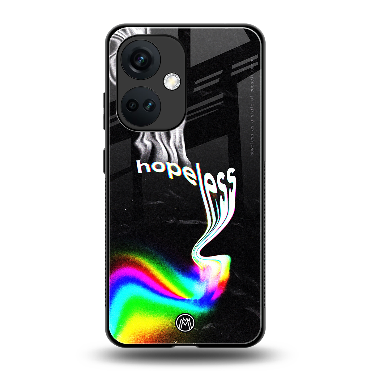 hopeless back phone cover | glass case for oneplus nord ce 3