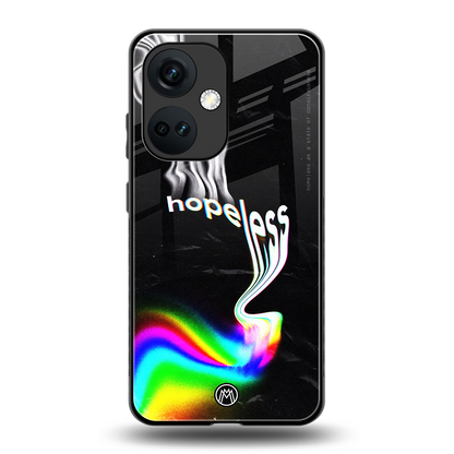 hopeless back phone cover | glass case for oneplus nord ce 3