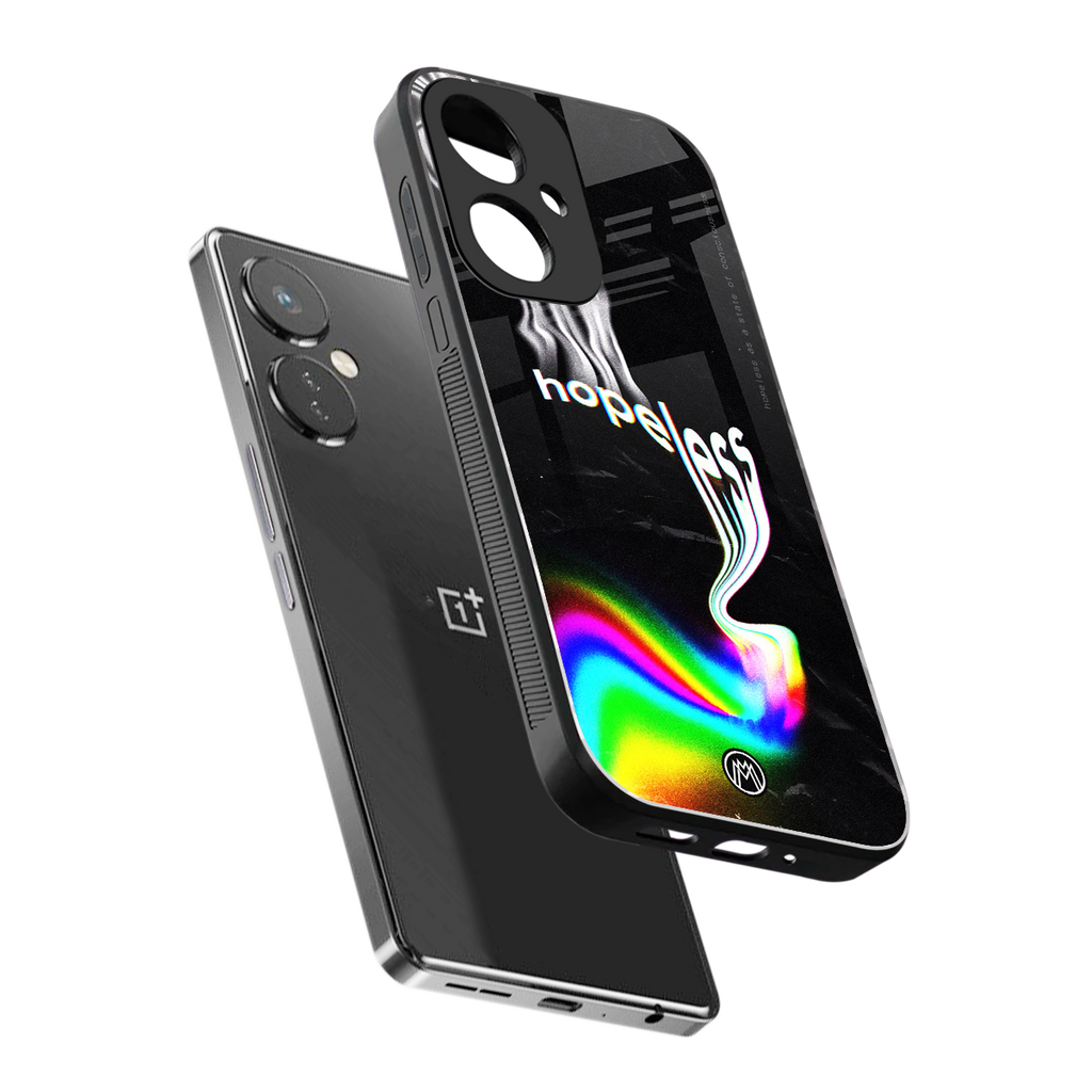 hopeless back phone cover | glass case for oneplus nord ce 3
