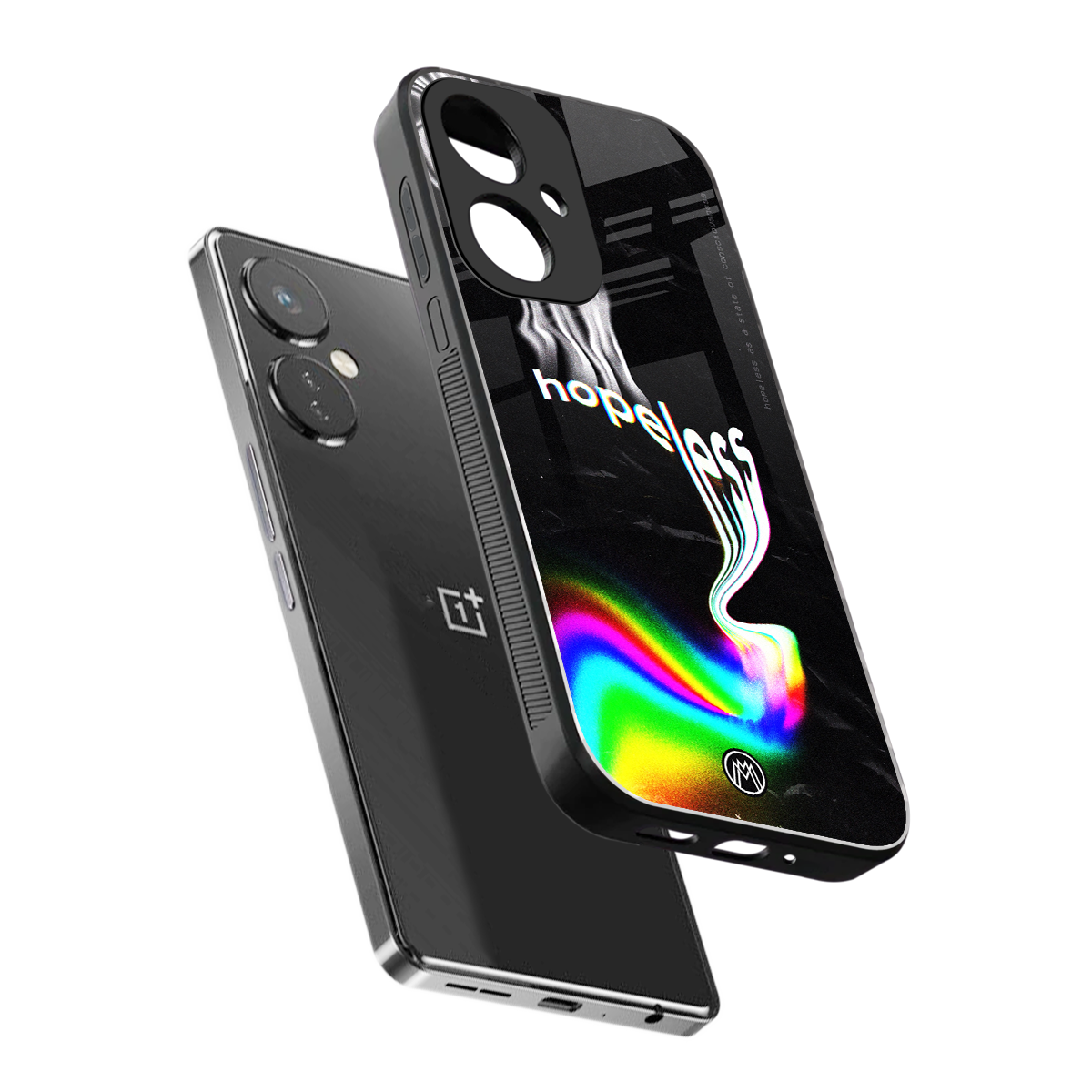 hopeless back phone cover | glass case for oneplus nord ce 3