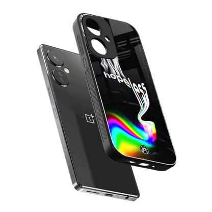 hopeless back phone cover | glass case for oneplus nord ce 3