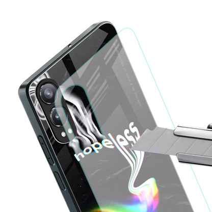 hopeless back phone cover | glass case for oneplus nord ce 4 lite