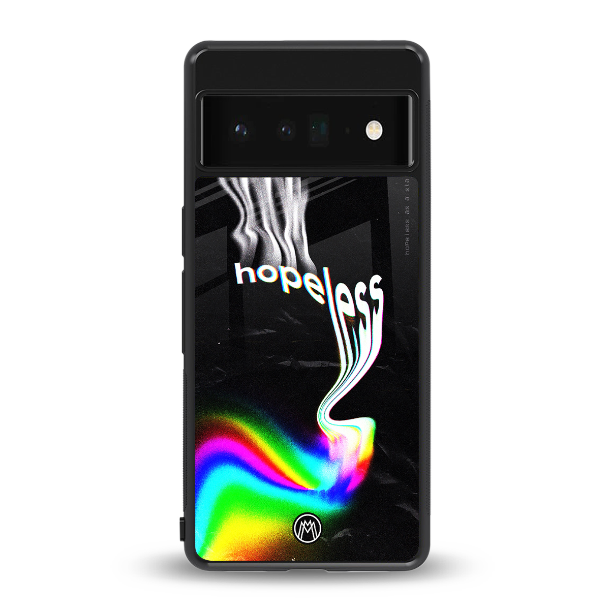 hopeless back phone cover | glass case for google pixel 6 pro