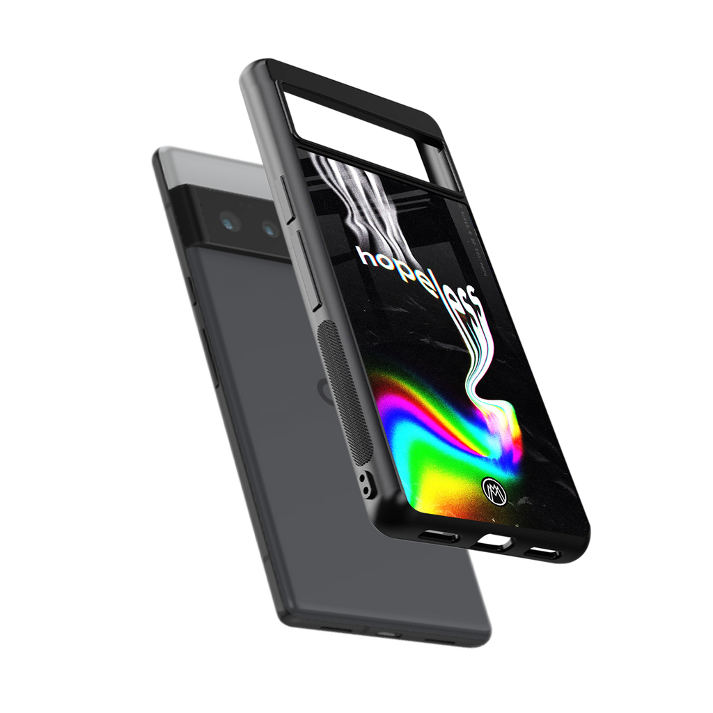 hopeless back phone cover | glass case for google pixel 6 pro