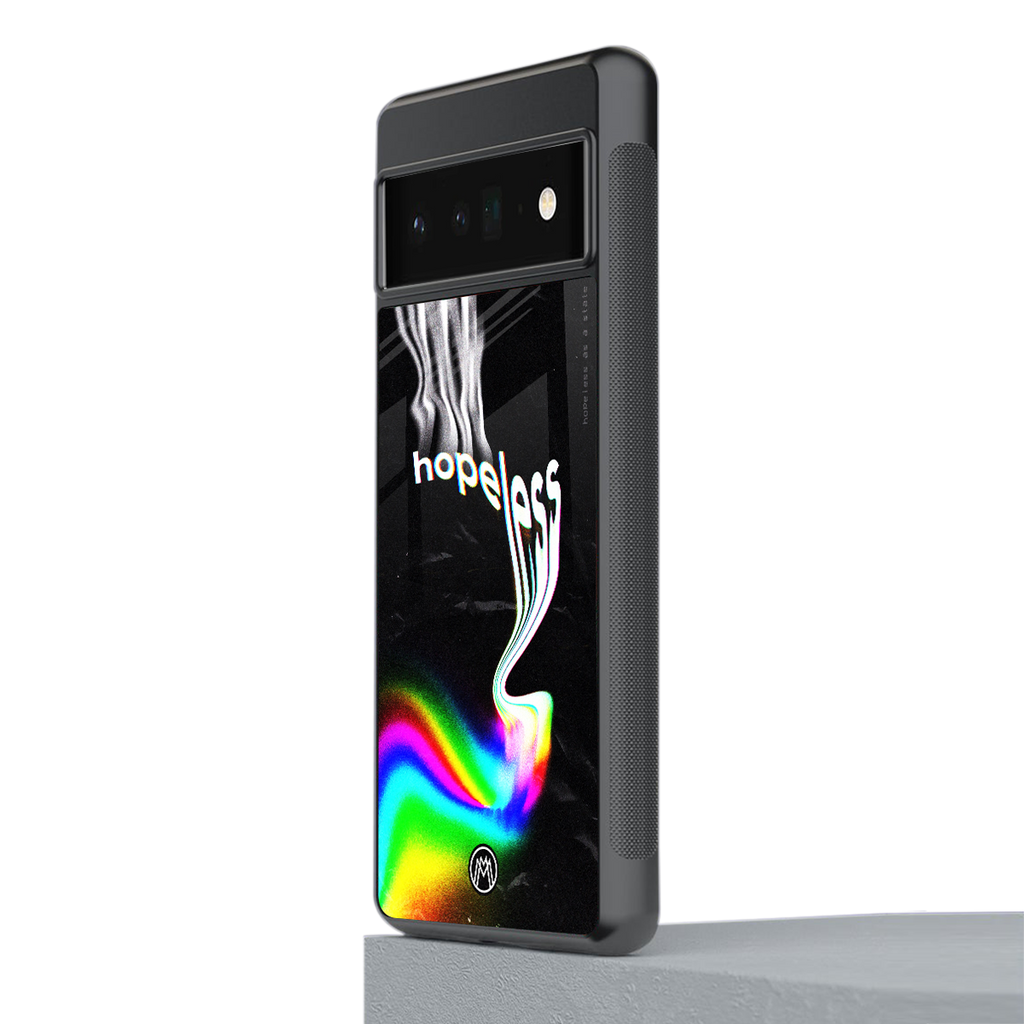 hopeless back phone cover | glass case for google pixel 6 pro